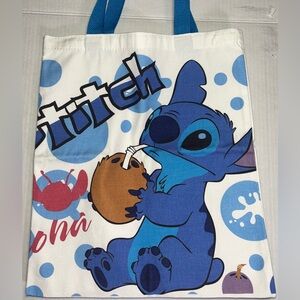 Blue & White Multicolor Stitch Tote bag, Stitch accessories